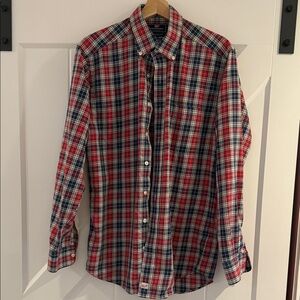 Vineyard Vines Classic Red and Blue Check Shirt